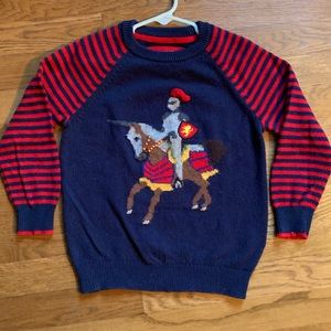Mini Boden Knight Wool Sweater